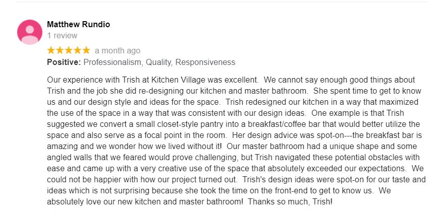 kitchen village review