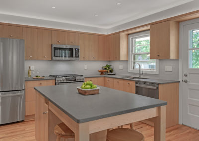 Custom island kitchen in Arlington Heights