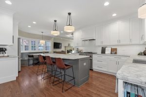 Renovated kitchen in Arlington Heights